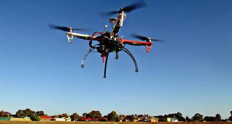 Sharjah Police use drones to urge people to stay home