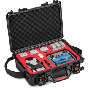 STARTRC Hard Case for DJI Mini 3/Mini 3 pro/Mini 4 Pro Fly more combo (Red foam)