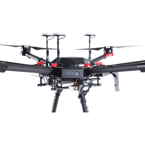DJI M600 Pro drone black front view